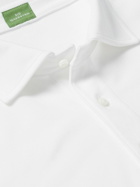Sid Mashburn - Cotton-Piqué Polo Shirt - White