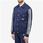 Autry Men's Knitted Sporty Track Jacket in Navy