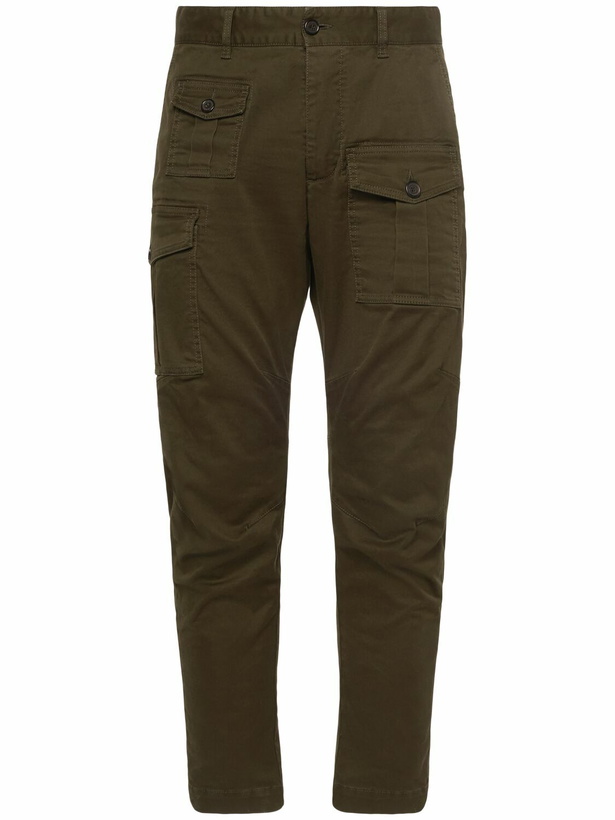 Photo: DSQUARED2 Sexy Stretch Cotton Cargo Pants