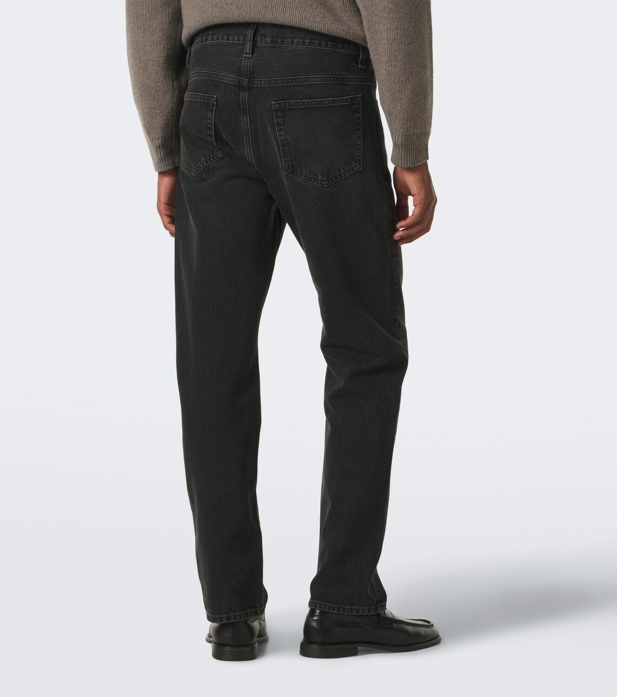 Frame Mid-rise straight jeans