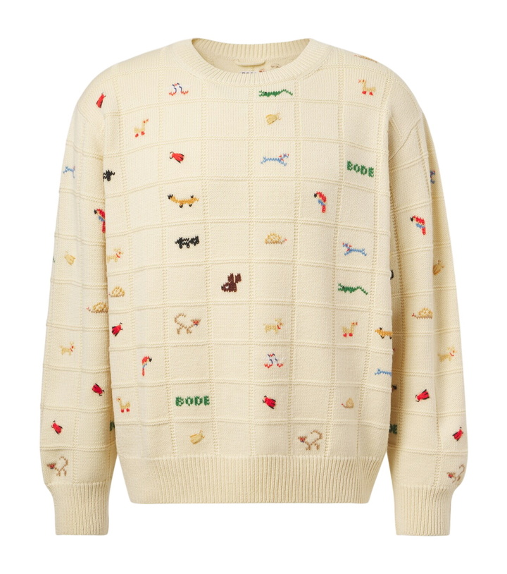 Photo: Bode Zoologist wool and alpaca sweater