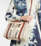 Chloé Woody Small canvas tote