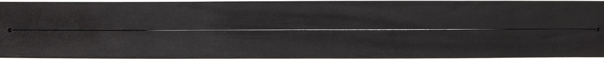 MM6 Maison Margiela Black Vacchetta Belt