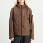 Stone Island Women's Crinkle Reps Jacket in Shadow Brown