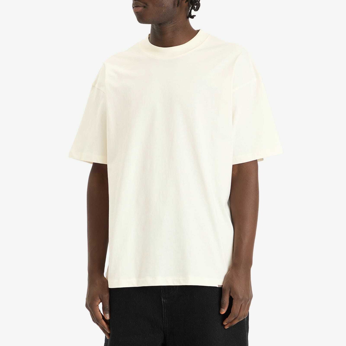 Represent Men's Initial Oversized T-Shirt in Flat White