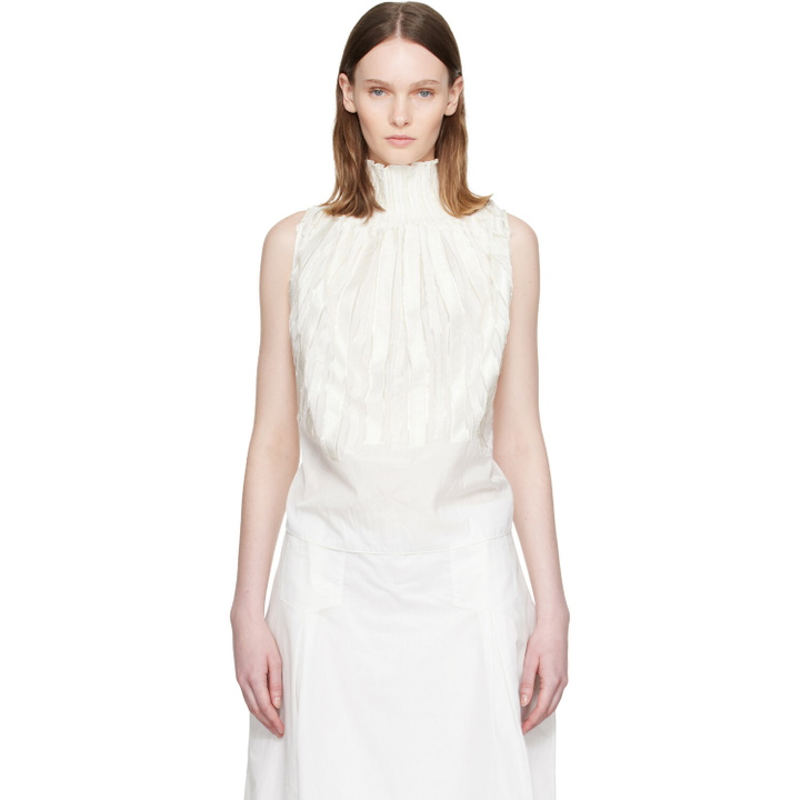 Photo: Paloma Wool White Lupe Top