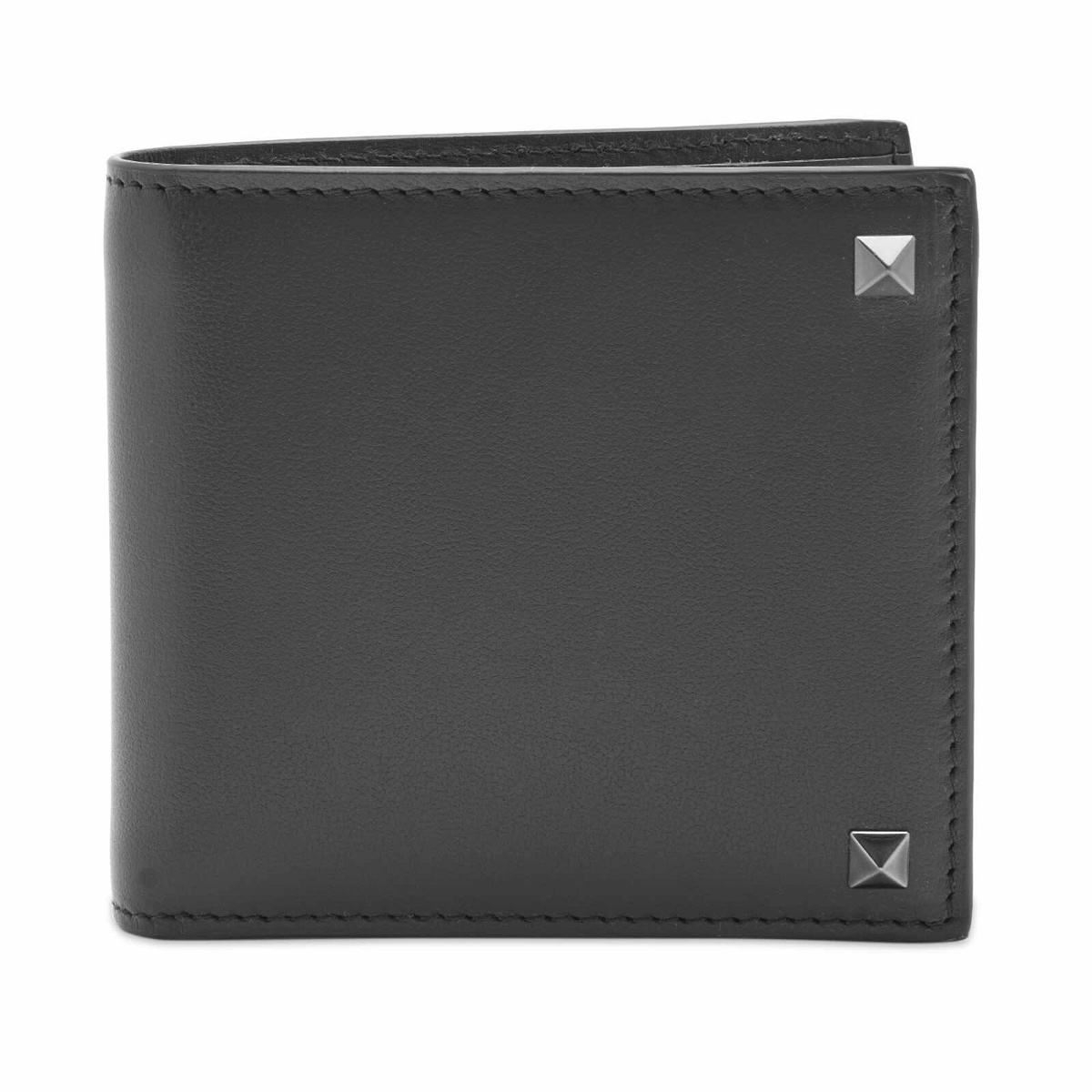 Photo: Valentino Men's Rockstud Billfold Wallet in Black