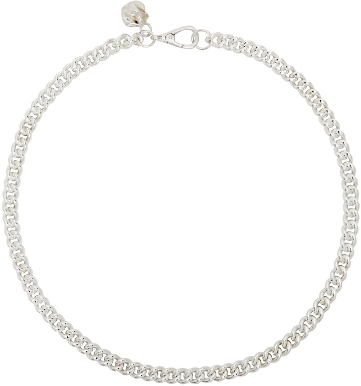 Photo: Georgia Kemball Wiggly Bead Curb Chain Necklace