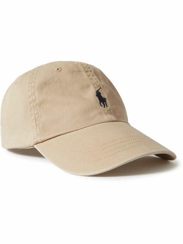 Photo: Polo Ralph Lauren - Logo-Embroidered Cotton-Twill Baseball Cap