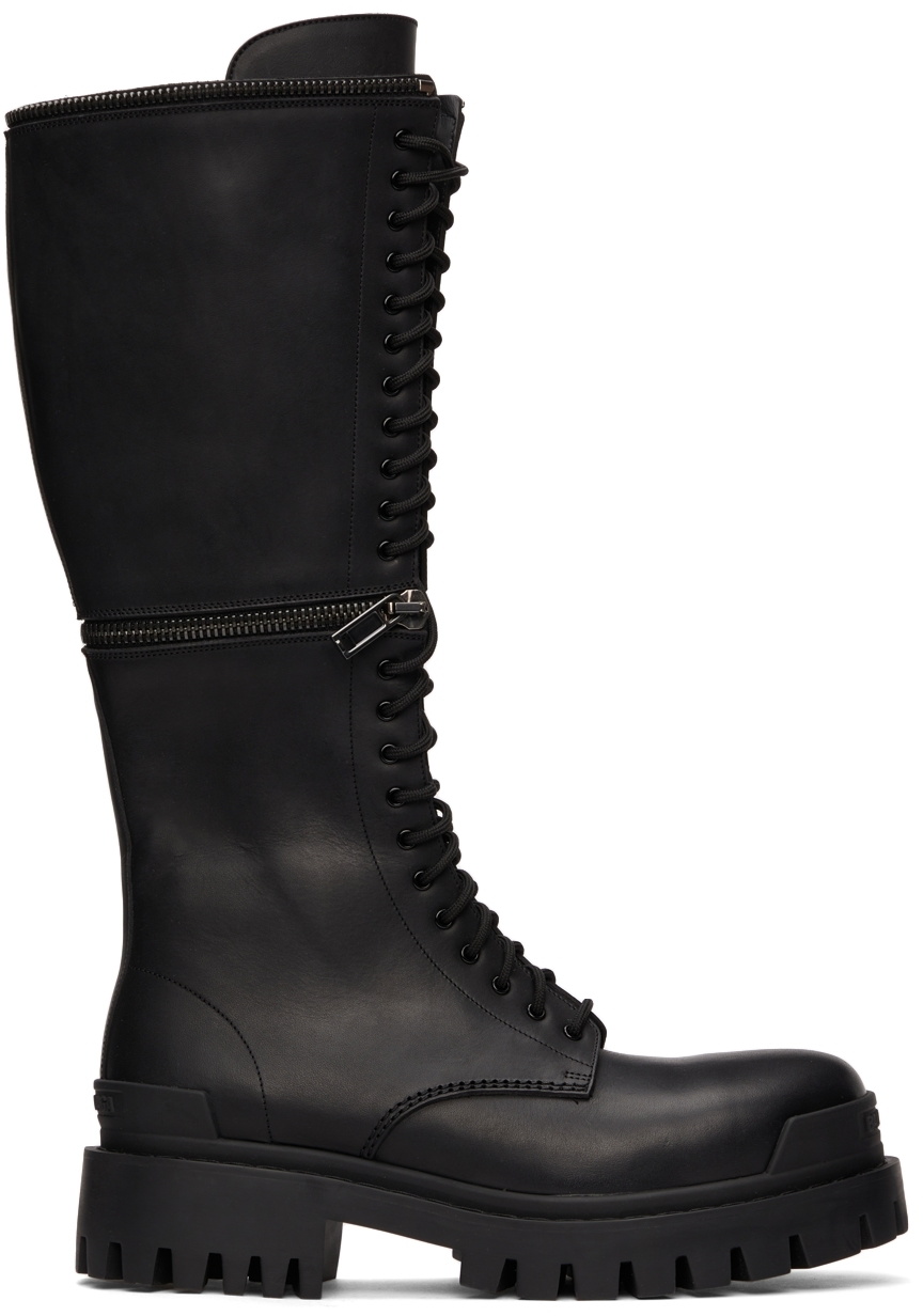 Balenciaga Black Master Boots Balenciaga