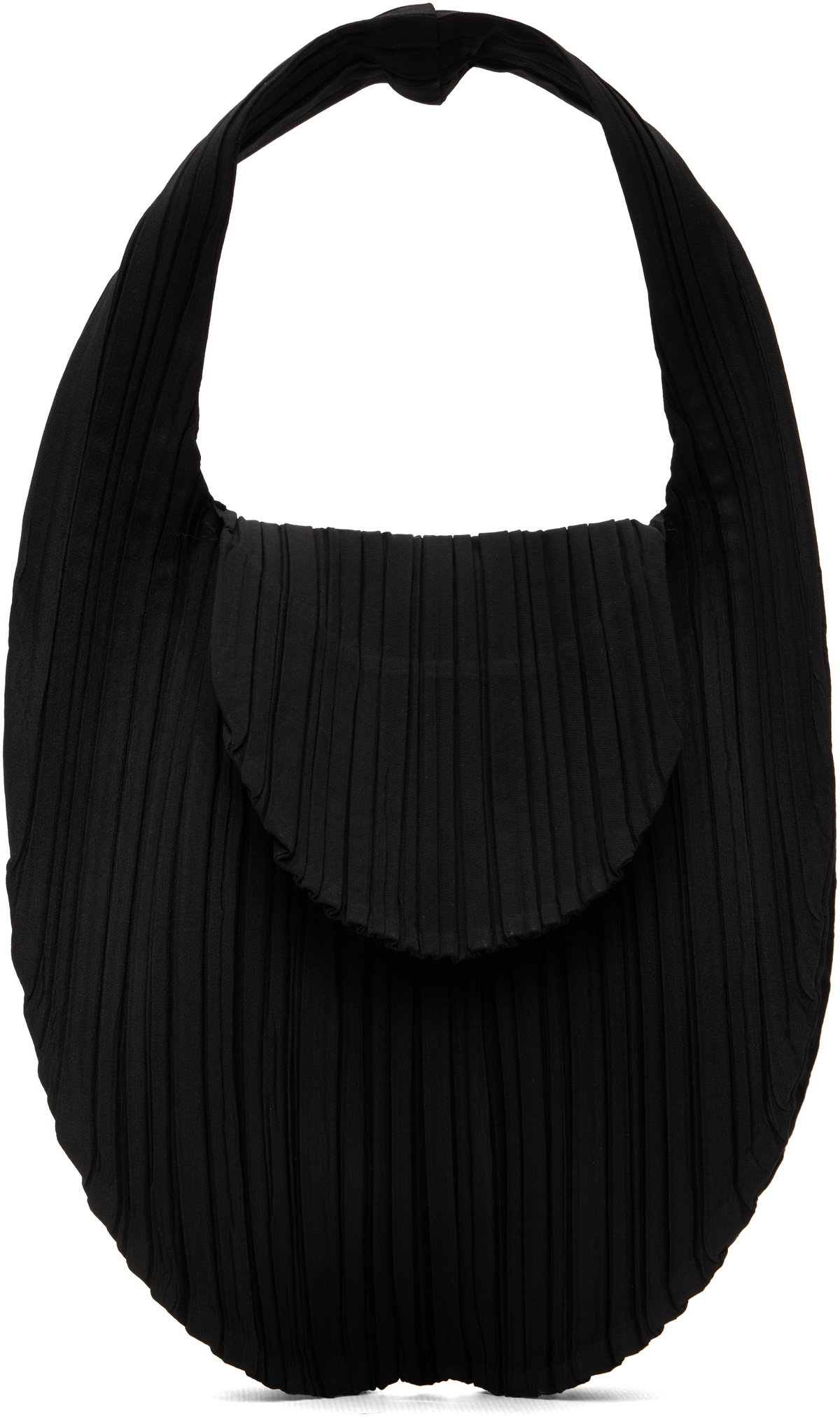 PLEATS PLEASE ISSEY MIYAKE Black Pleats Seeds Bag