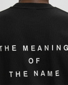 PATTA Meaning of the Name Tee Black Mens Shortsleefe