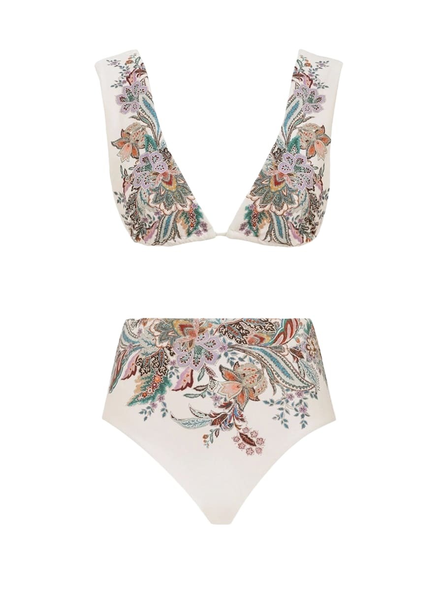 Zimmermann Waverly floral crochet swimsuit Zimmermann