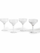 Soho Home - Barwell Set of Four Crystal Coupe Glasses