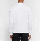 TOM FORD - Slub Cotton-Jersey Henley T-Shirt - Men - White