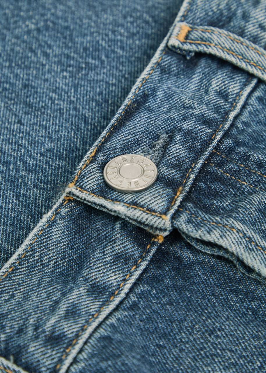 Agolde 90s Straight-leg Jeans Dark Blue