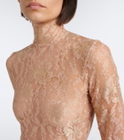 Valentino Sheer lace bodysuit