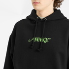 Awake NY Men's Classic Logo Hoodie in Black