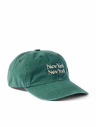 Corridor - New York Embroidered Cotton-Twill Baseball Cap