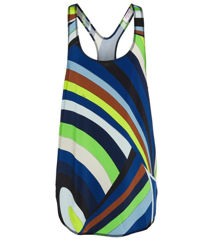 Photo: Pucci Printed racerback top