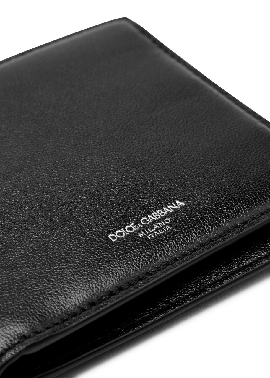 Dolce & Gabbana Logo-print Leather Wallet - Black - One Size