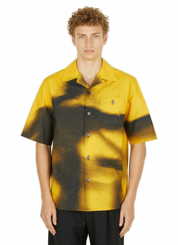 Photo: Graffiti Spray Shirt in Yellow