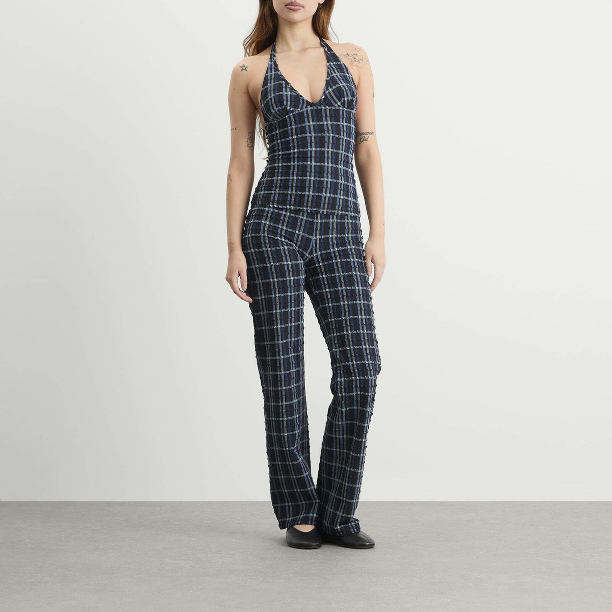 Peachy Den Women's Cindy Trouser in Selvedge