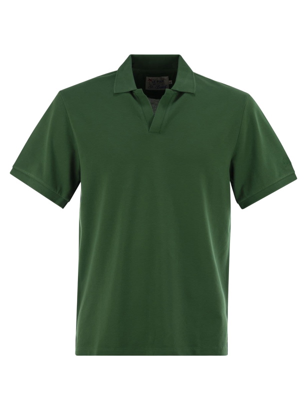 Photo: MC2 Saint Barth Charles - Piqué Polo Shirt