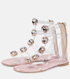 Giambattista Valli Embellished PVC sandals