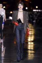 Saint Laurent - High-rise bootcut jeans