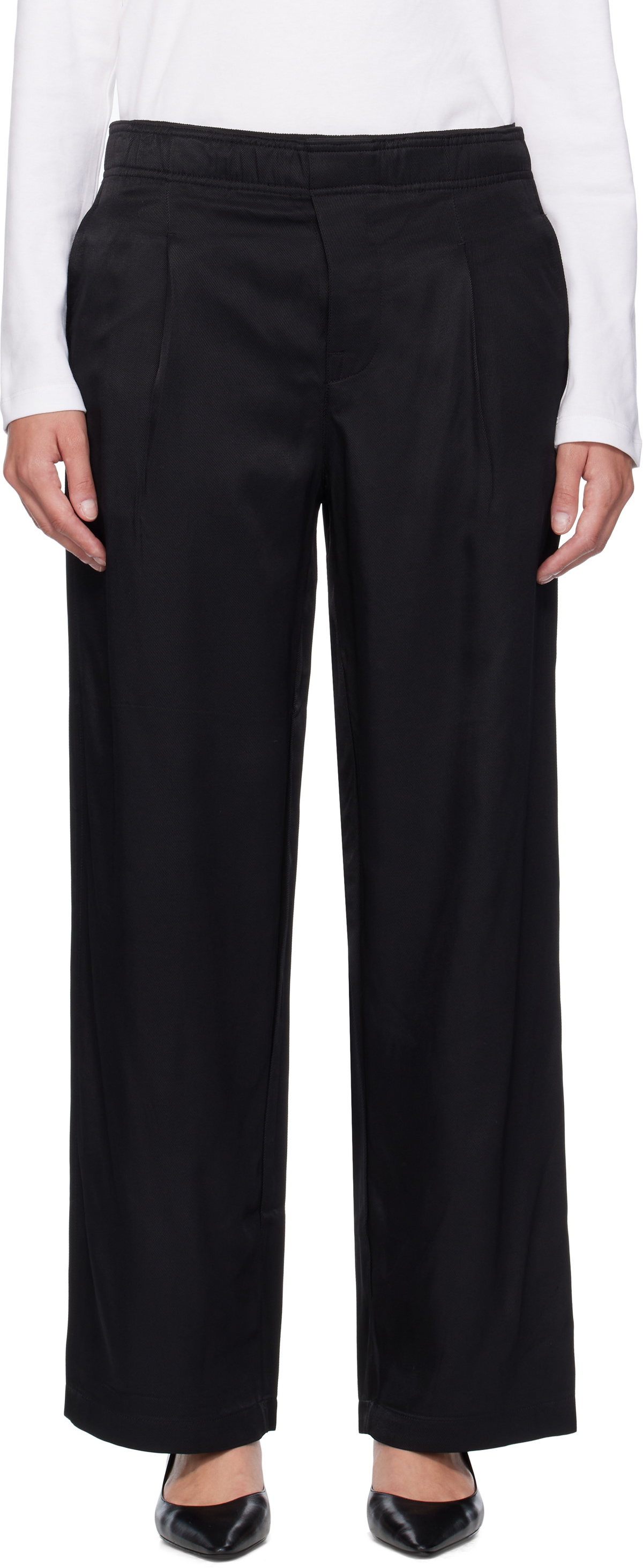 OUR LEGACY Black Robe Trousers
