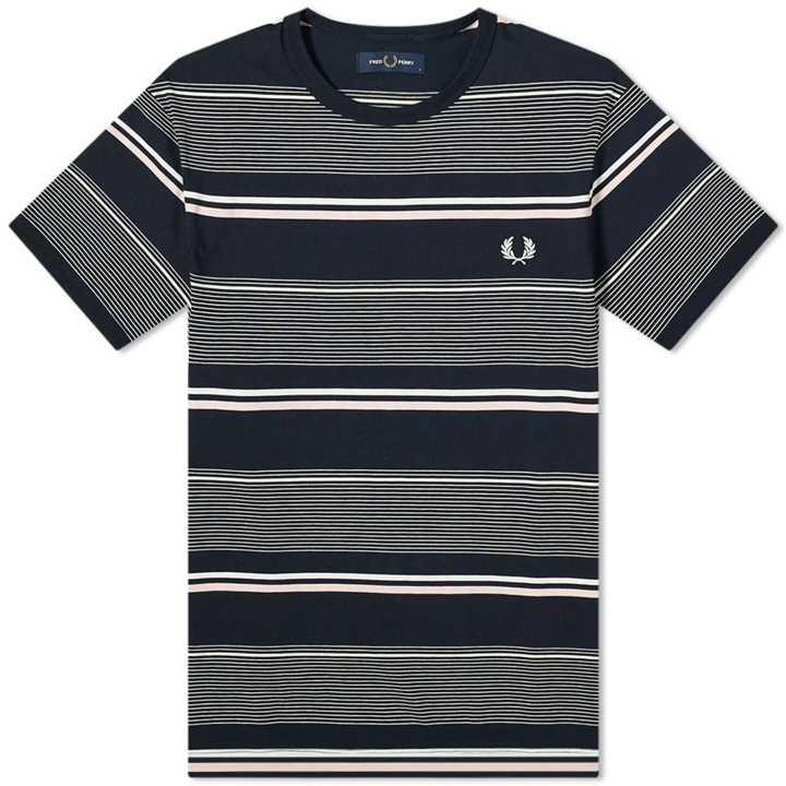 Photo: Fred Perry Authentic Multi Stripe Tee