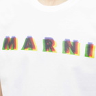 Marni Men's Logo T-Shirt in Lily White