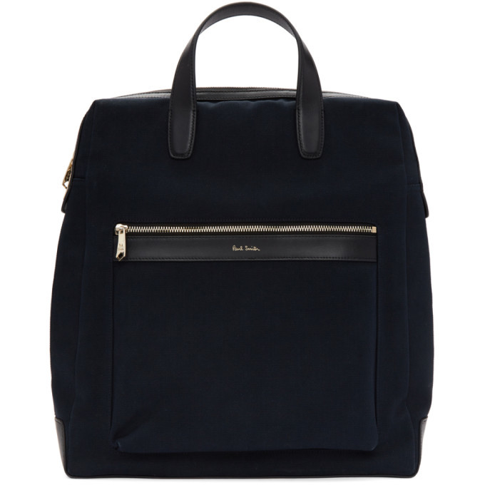 Photo: Paul Smith Navy Canvas Tote