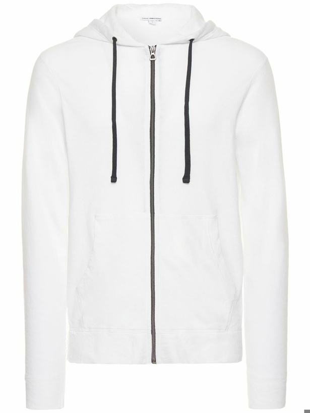 Photo: JAMES PERSE - Vintage Cotton French Terry Zip Hoodie