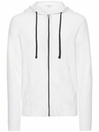 JAMES PERSE - Vintage Cotton French Terry Zip Hoodie