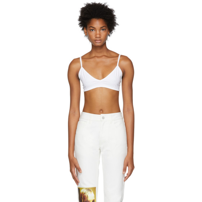 Photo: Helmut Lang White Seamless Bra