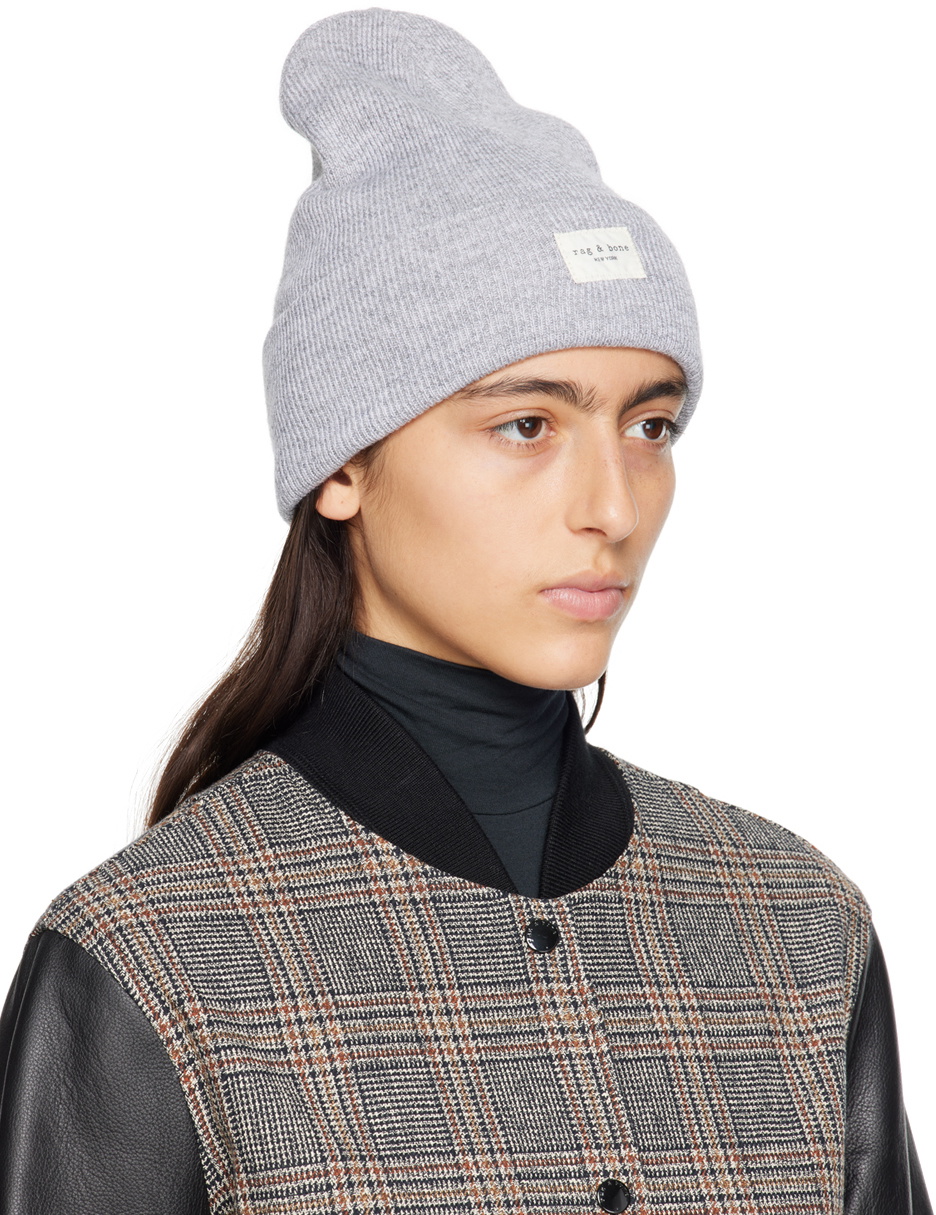 rag & bone Gray Addison Beanie