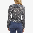 Wood Wood Women's Hannah Blouse in Fence Artwork