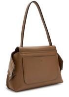 Tods Wav Monospalla Piccola Leather Tote bag - Tan - One Size
