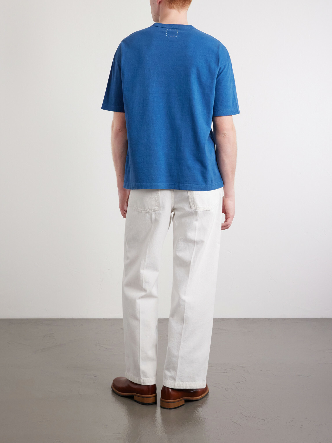 Visvim - Jumbo Cotton-Jersey T-Shirt - Blue