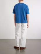 Visvim - Jumbo Cotton-Jersey T-Shirt - Blue