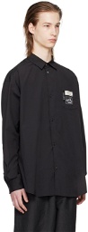 UNDERCOVER Black Patch Shirt