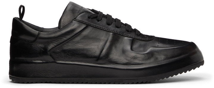 Photo: Officine Creative Black Ace Lux 100 Sneakers