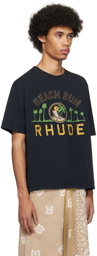 Rhude Black Palmera T-Shirt
