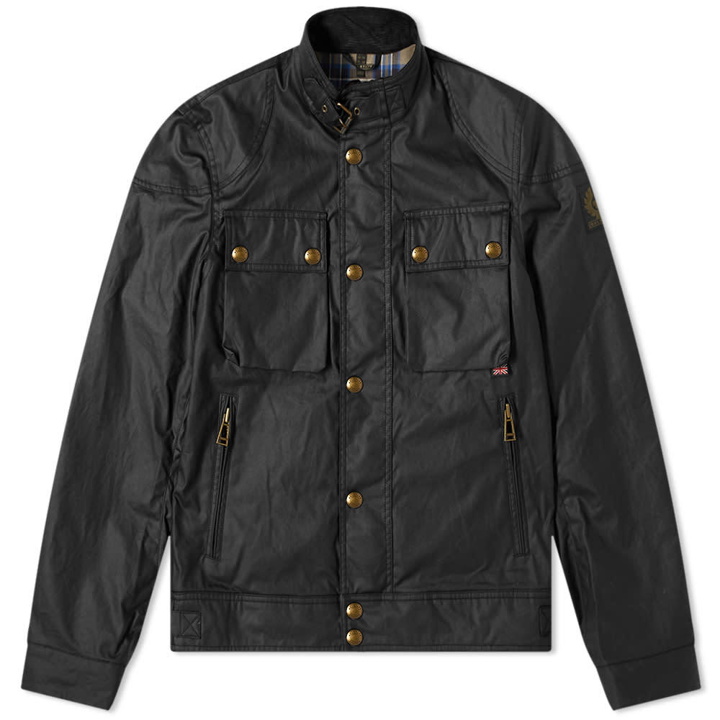 Photo: Belstaff Racemaster Waxed Jacket