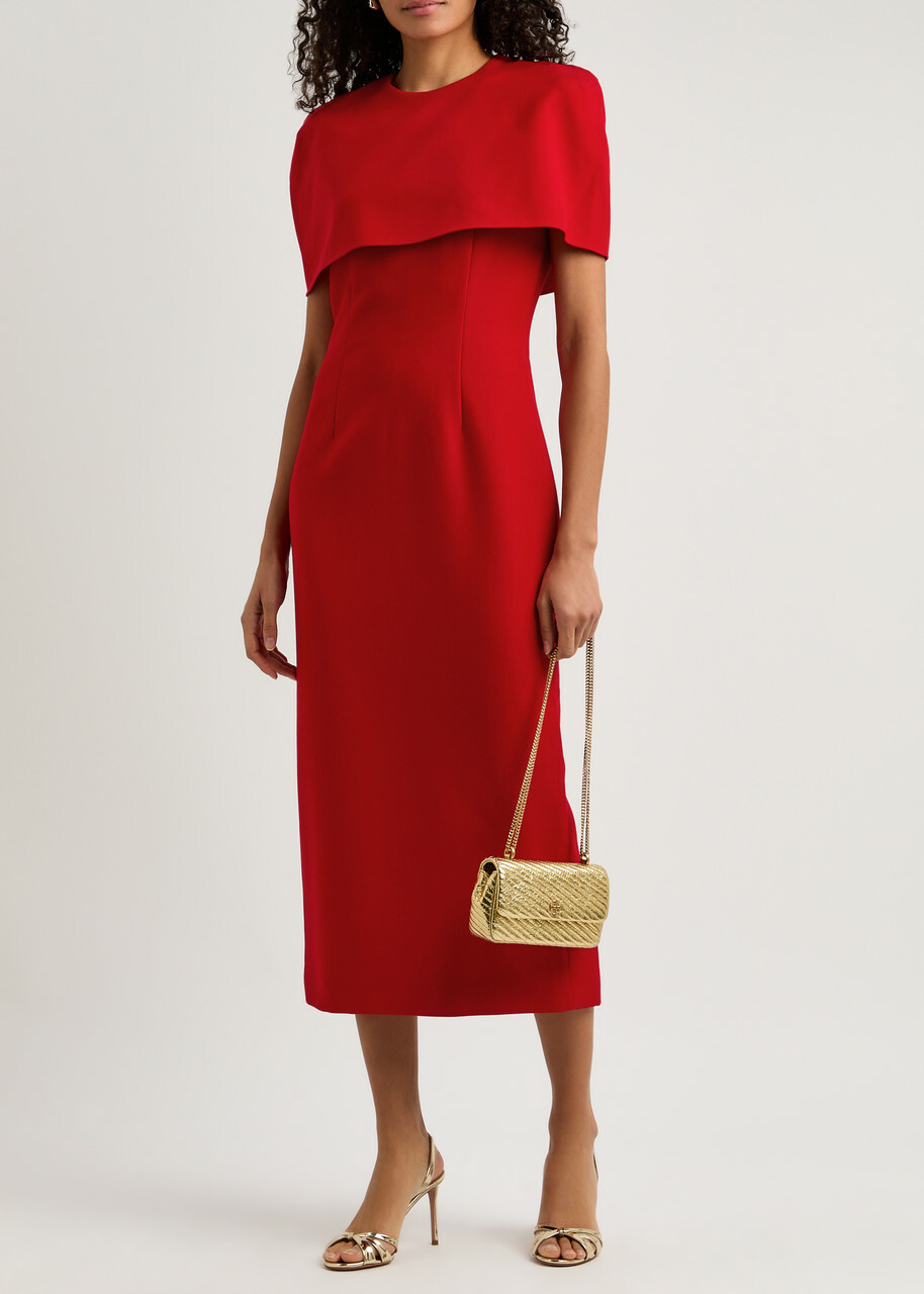 knee length dresses for ladies Roland Mouret Lime Green One-Shoulder Midi Dress with Split Metal FR 3 –  Sellier