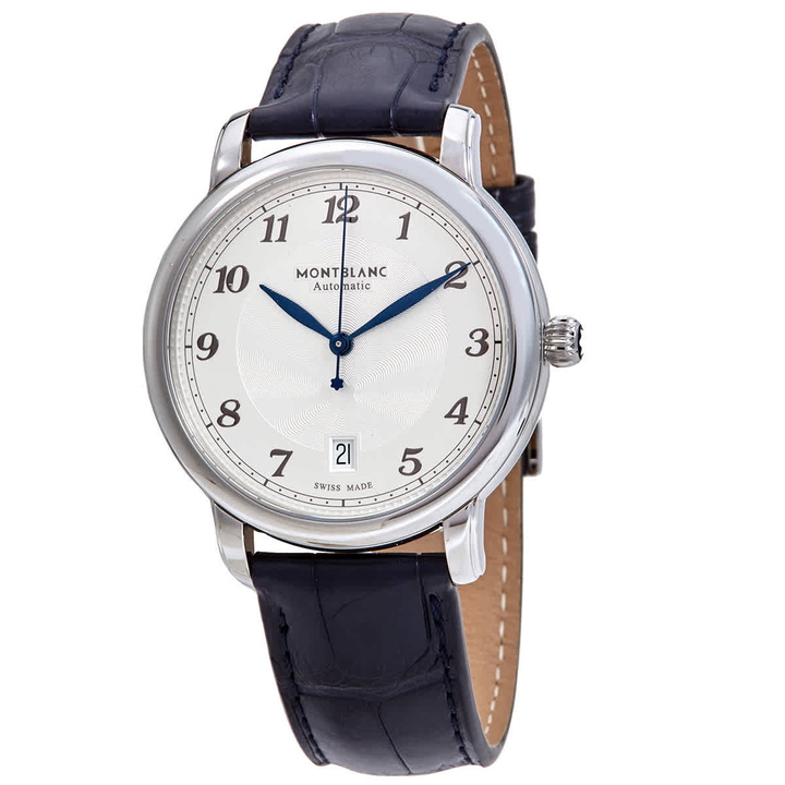 Photo: Montblanc Star Legacy Automatic White Dial Mens Watch 117574