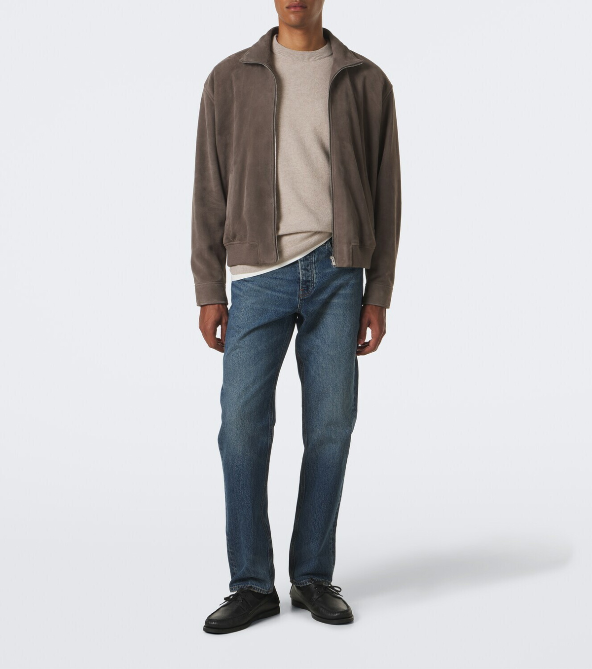 Frame Faded straight jeans