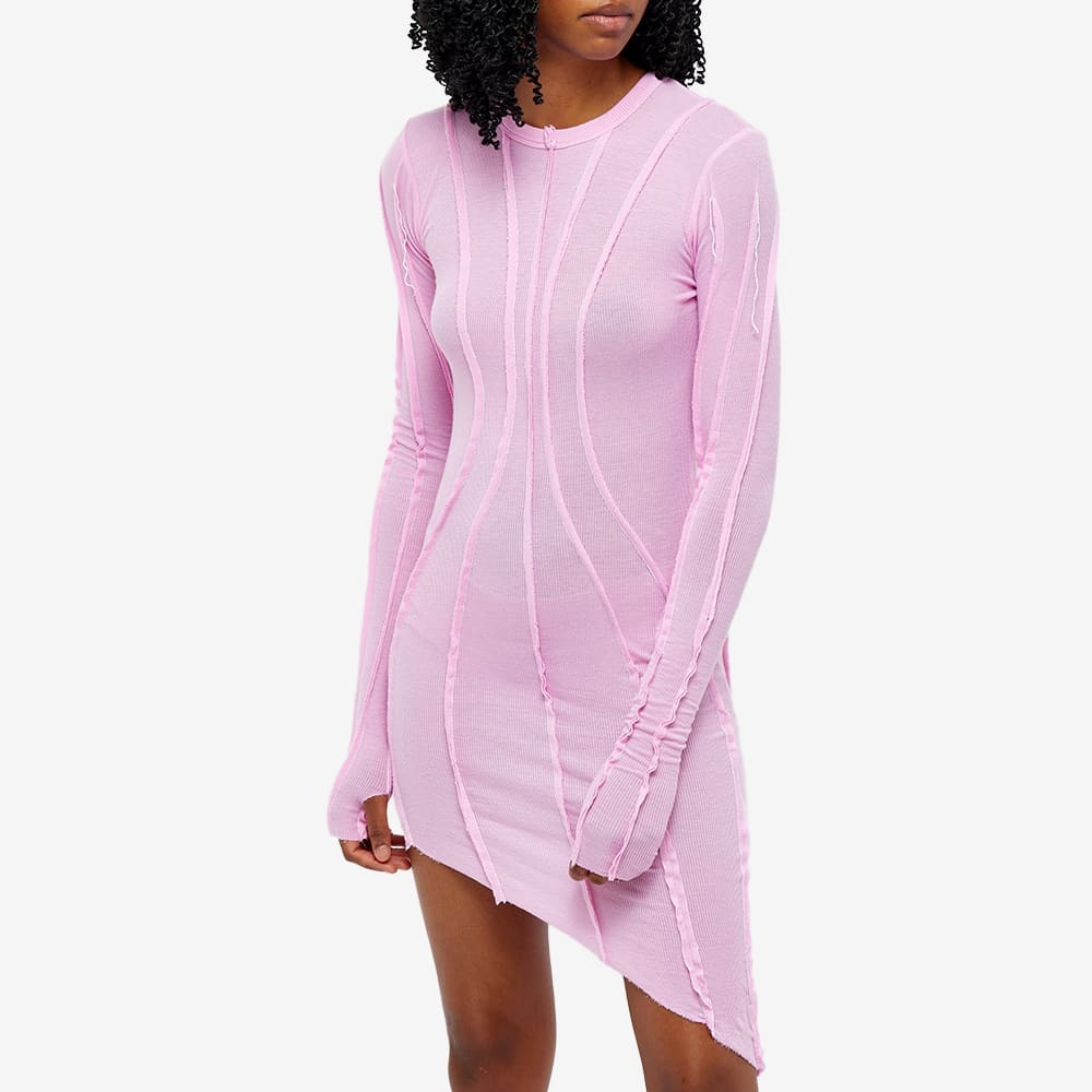 sami miro vintage asymmetric long sleeve mini dress Sami Miro Vintage Asymmetric Long Sleeve Mini Dress